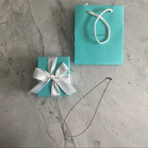 Tiffany & Co Sterling Silver Chain 16" Authentic